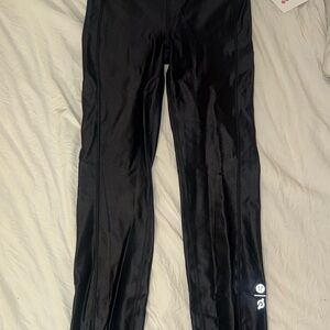 Lululemon Athletica Shiny Black Leggings